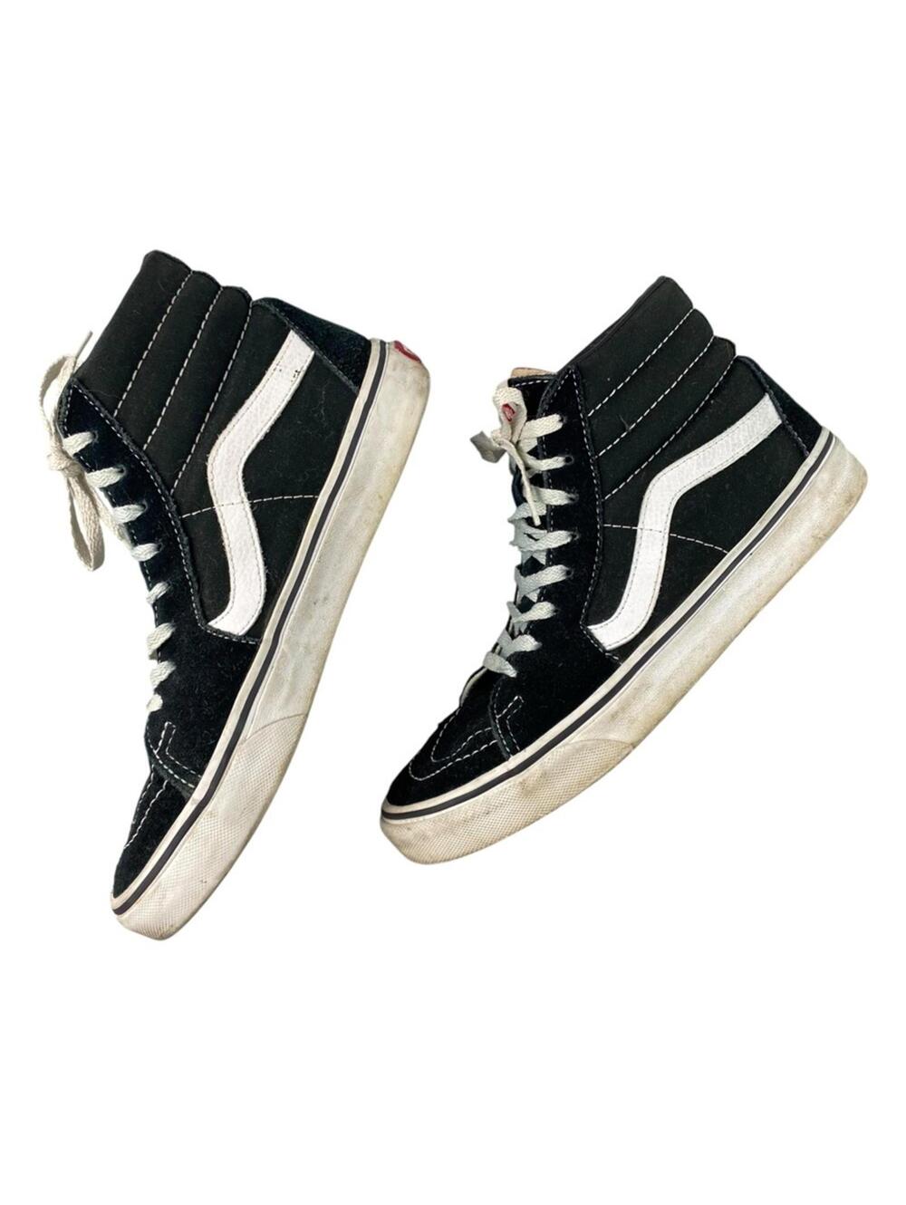 VANS SK8-Hi™ Core Classics Black White Hi Top Men's 6.5 / Women's 8